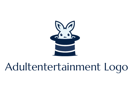 rabbit in a magician's hat icon