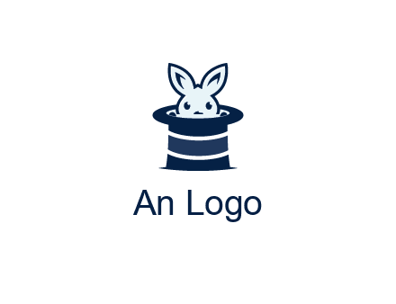 rabbit in a magician's hat icon