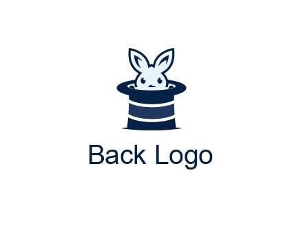 rabbit in a magician's hat icon