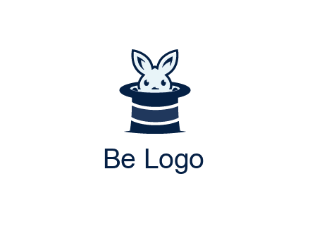 rabbit in a magician's hat icon