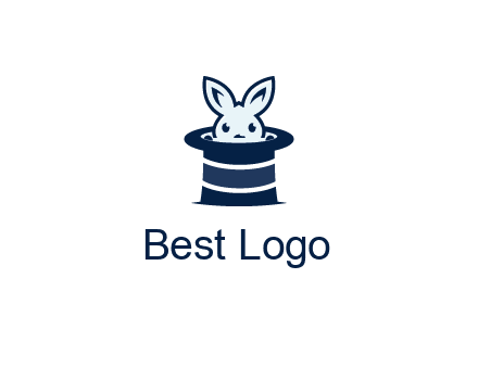 rabbit in a magician's hat icon