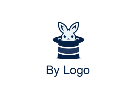 rabbit in a magician's hat icon