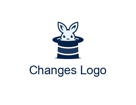 rabbit in a magician's hat icon