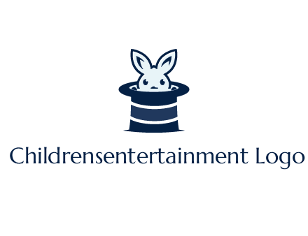 rabbit in a magician's hat icon