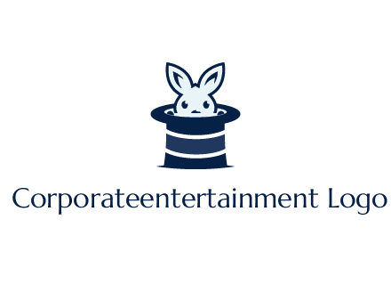 rabbit in a magician's hat icon