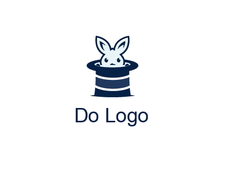 rabbit in a magician's hat icon