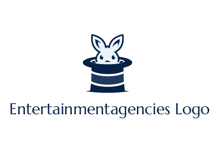 rabbit in a magician's hat icon