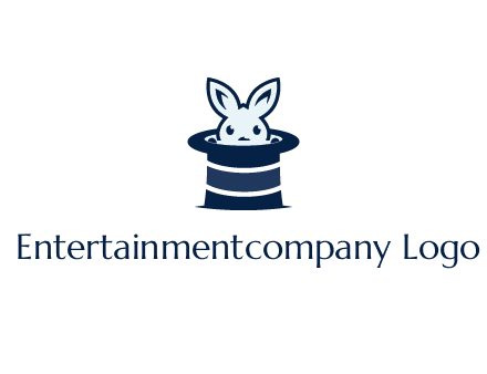 rabbit in a magician's hat icon