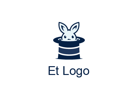 rabbit in a magician's hat icon