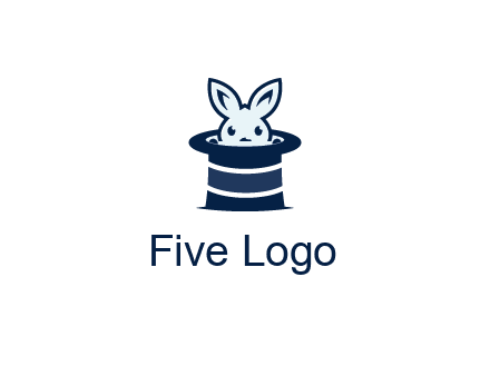 rabbit in a magician's hat icon