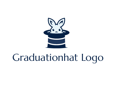 rabbit in a magician's hat icon