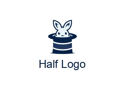 rabbit in a magician's hat icon