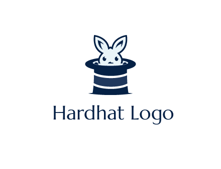 rabbit in a magician's hat icon