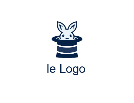 rabbit in a magician's hat icon