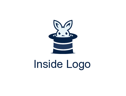 rabbit in a magician's hat icon