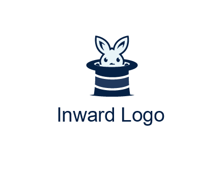 rabbit in a magician's hat icon