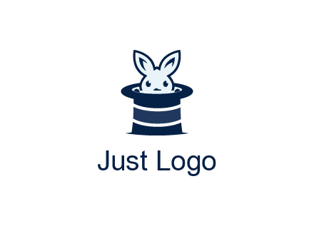 rabbit in a magician's hat icon
