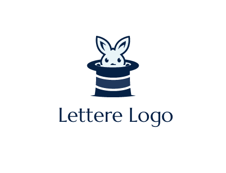 rabbit in a magician's hat icon