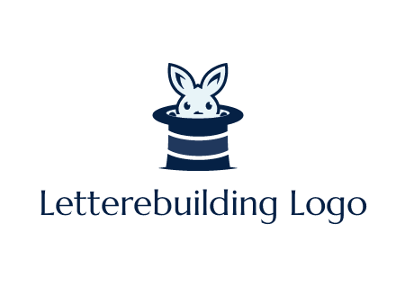 rabbit in a magician's hat icon