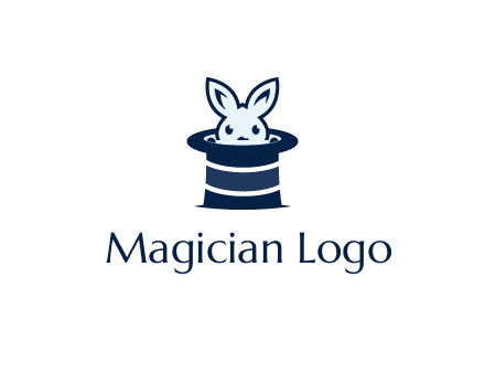 rabbit in a magician's hat icon