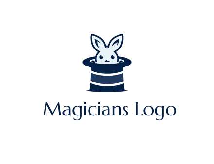 rabbit in a magician's hat icon