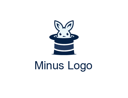 rabbit in a magician's hat icon