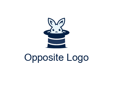 rabbit in a magician's hat icon