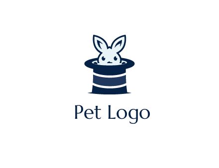rabbit in a magician's hat icon