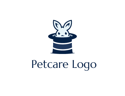 rabbit in a magician's hat icon