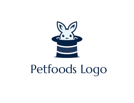 rabbit in a magician's hat icon