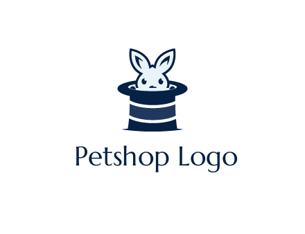 rabbit in a magician's hat icon