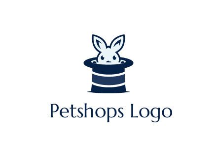 rabbit in a magician's hat icon