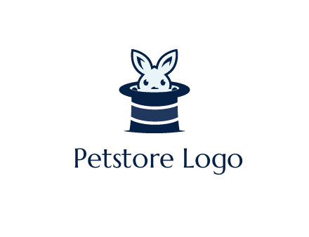 rabbit in a magician's hat icon