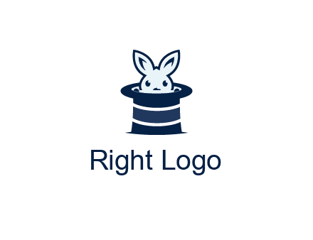 rabbit in a magician's hat icon