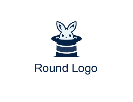 rabbit in a magician's hat icon