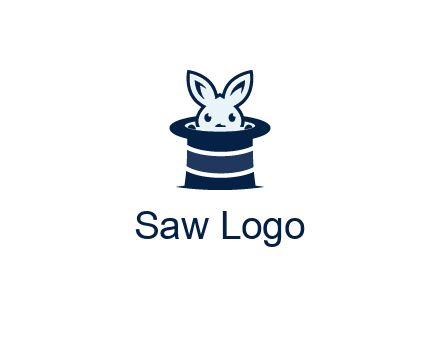 rabbit in a magician's hat icon