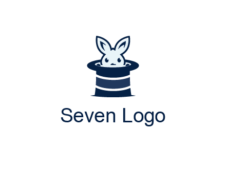 rabbit in a magician's hat icon