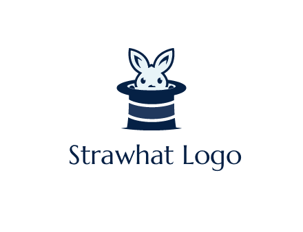 rabbit in a magician's hat icon