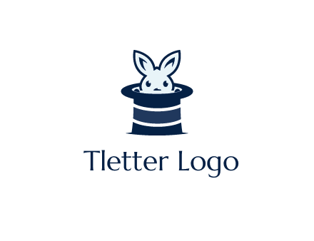 rabbit in a magician's hat icon