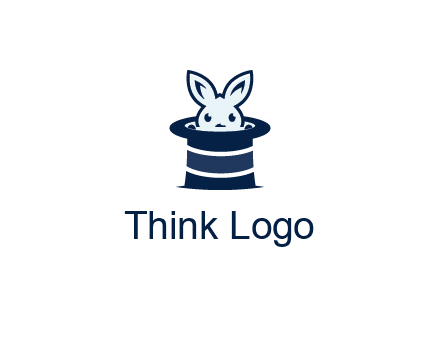rabbit in a magician's hat icon