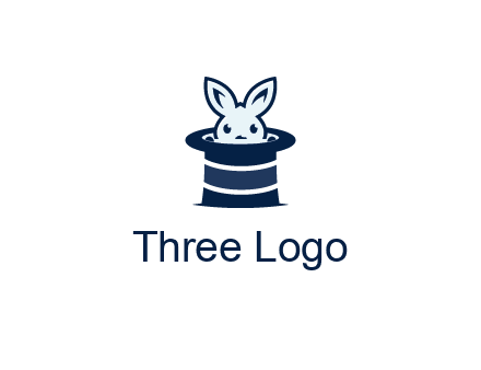 rabbit in a magician's hat icon