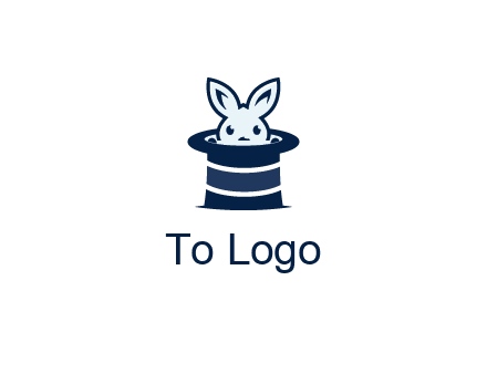 rabbit in a magician's hat icon
