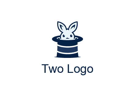 rabbit in a magician's hat icon