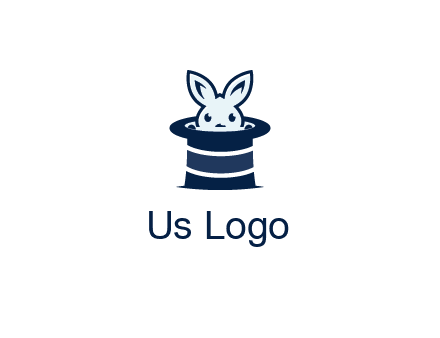rabbit in a magician's hat icon