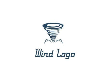 tornado or hurricane logo