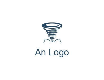 tornado or hurricane logo