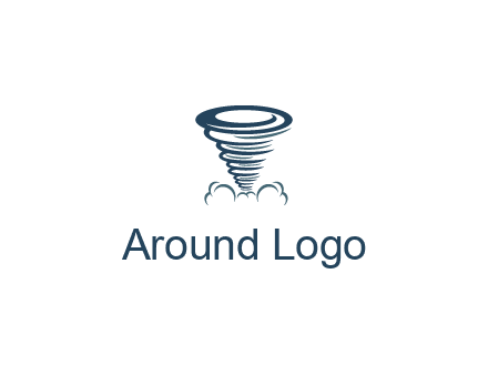 tornado or hurricane logo