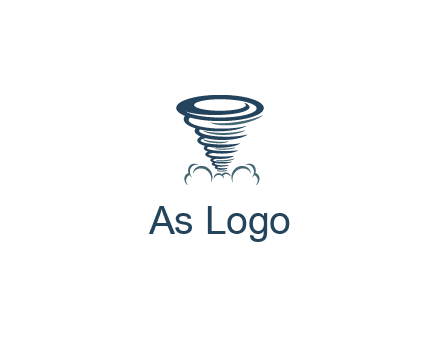 tornado or hurricane logo