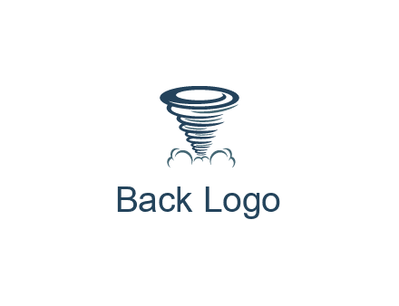 tornado or hurricane logo
