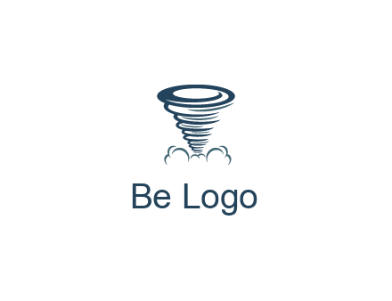 tornado or hurricane logo